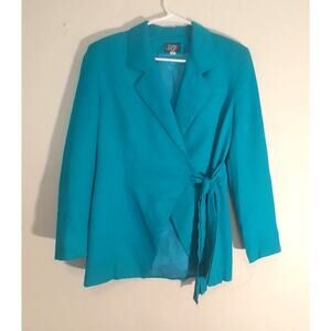 Vintage KGR Blue Blazer.  Made in the USA.